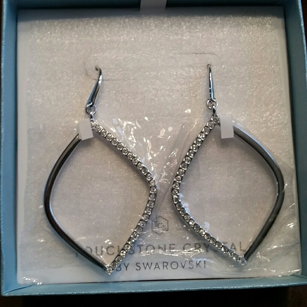 Silver earrings